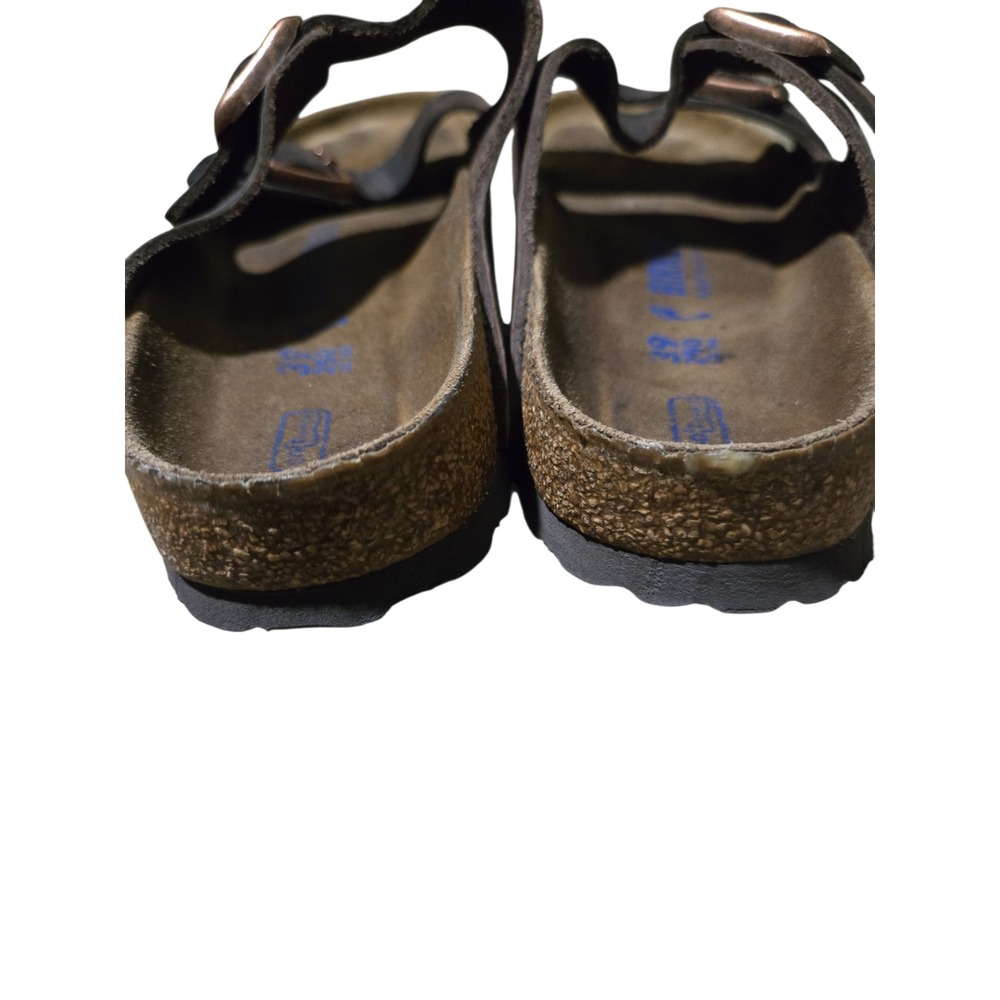 Birkenstock Arizona Oiled Leather Sandals Tobacco Brown EU 39 Buckle - Picture 7 of 13